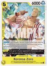 Roronoa Zoro - ONE PIECE CARD GAME - MoxLand